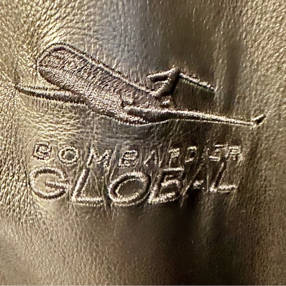 VTG Leather Bomber Jacket - Picture 7 of 8